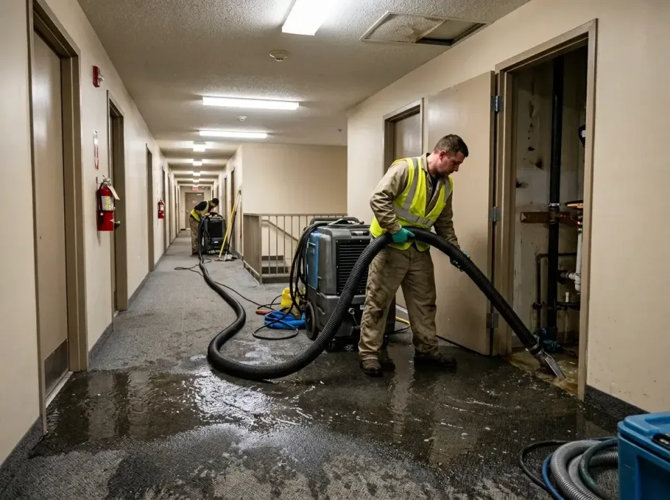 multi-unit-apartment-hallway-f-005 — frequently asked questions, Emergency Burst Pipe Water Extraction & Removal in Gallup,…